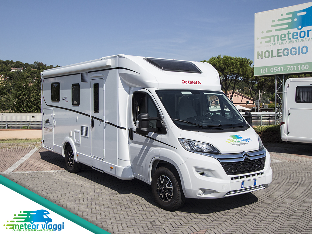 Dethleffs T7052 Just Camp DBM - Letto nautico